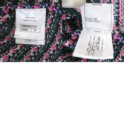 Chanel P56636k07412 Coco-mark Cotton Pink Short Sleeves Knit 1430 Chanel