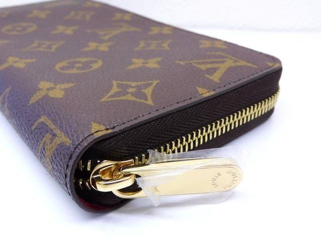 No 3 Louis Vuitton - M41895 RFID Tag Zippy Wallet Monogram Fuchsia Round Zipper