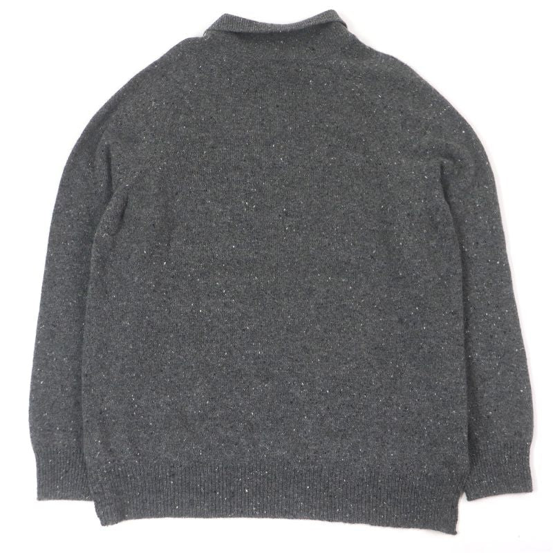 DIOR Homme 243m830at449 100% Cashmere Tinny Logo Patch Long Sleeves Sweater