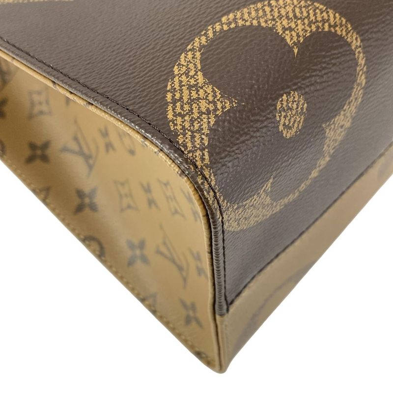 Louis Vuitton Tote Bag Monogram Reverse On-the-go MM M45321 Monogram Reverse