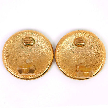 Chanel Coco Mark Gold Plated And Colored Stones 96A Ladies 27.8g Earring