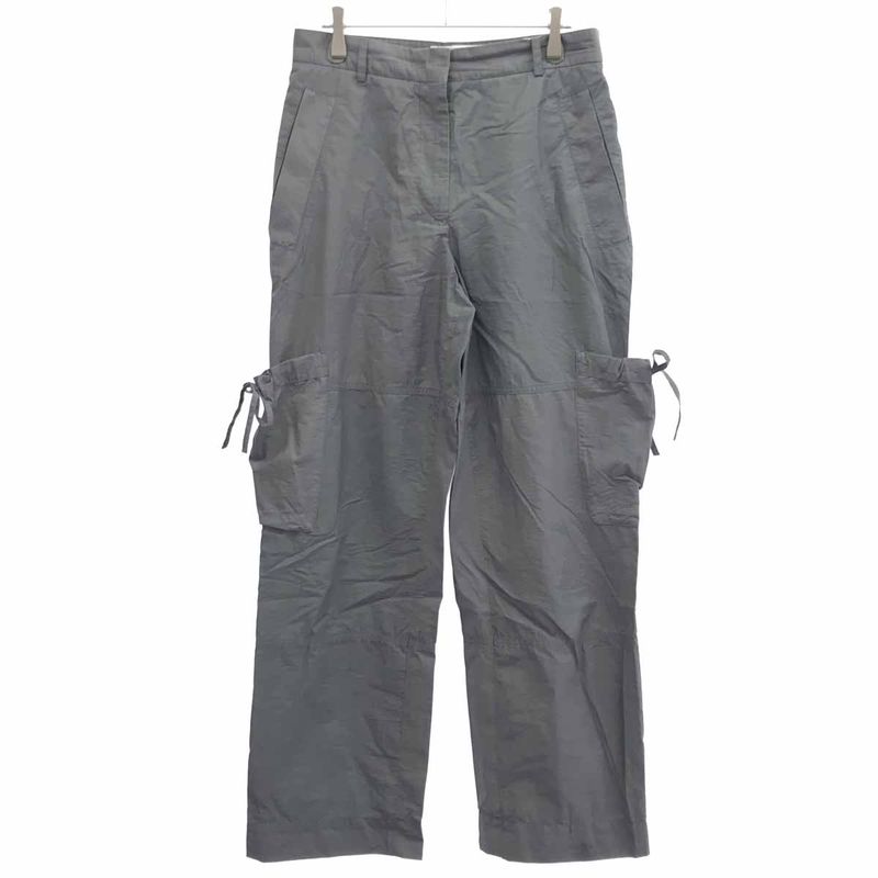 Loewe 22ss High Waist Cargo Pants High Waist Cargo Pants S540y04xat Gray 38