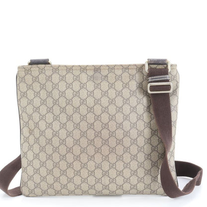 Gucci GG Supreme Leather Shoulder Bag Crossbody Messenger Business Commuter