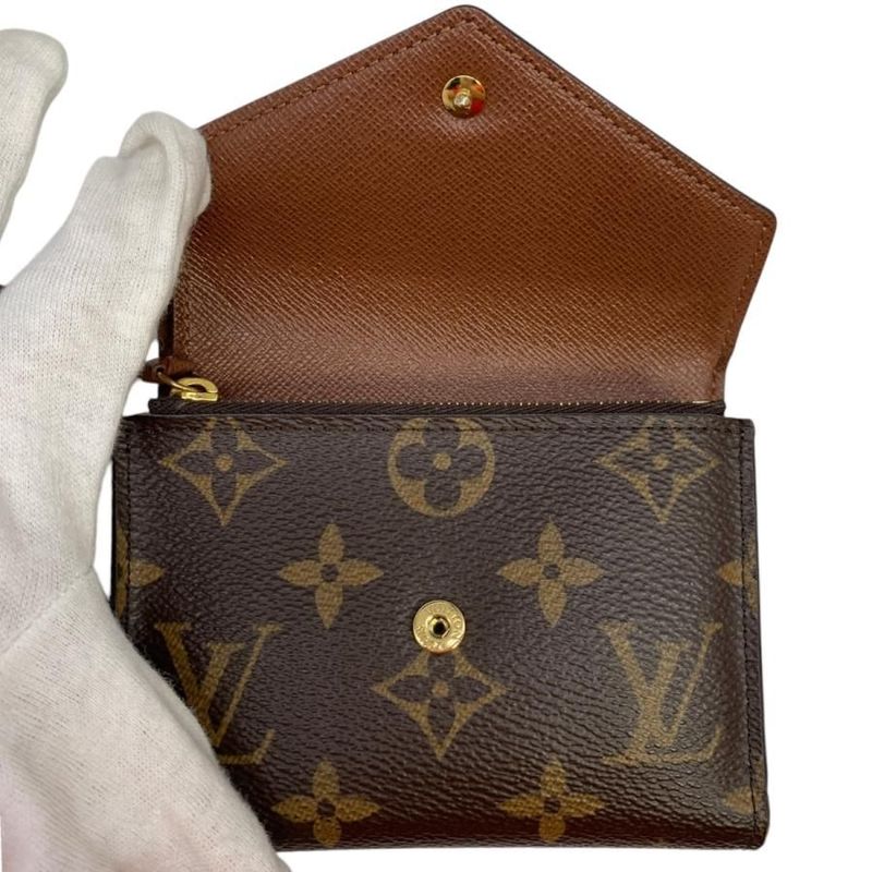 1352 Louis Vuitton Wallet Portefeuille Victorine M62472 Monogram Gold Hardware