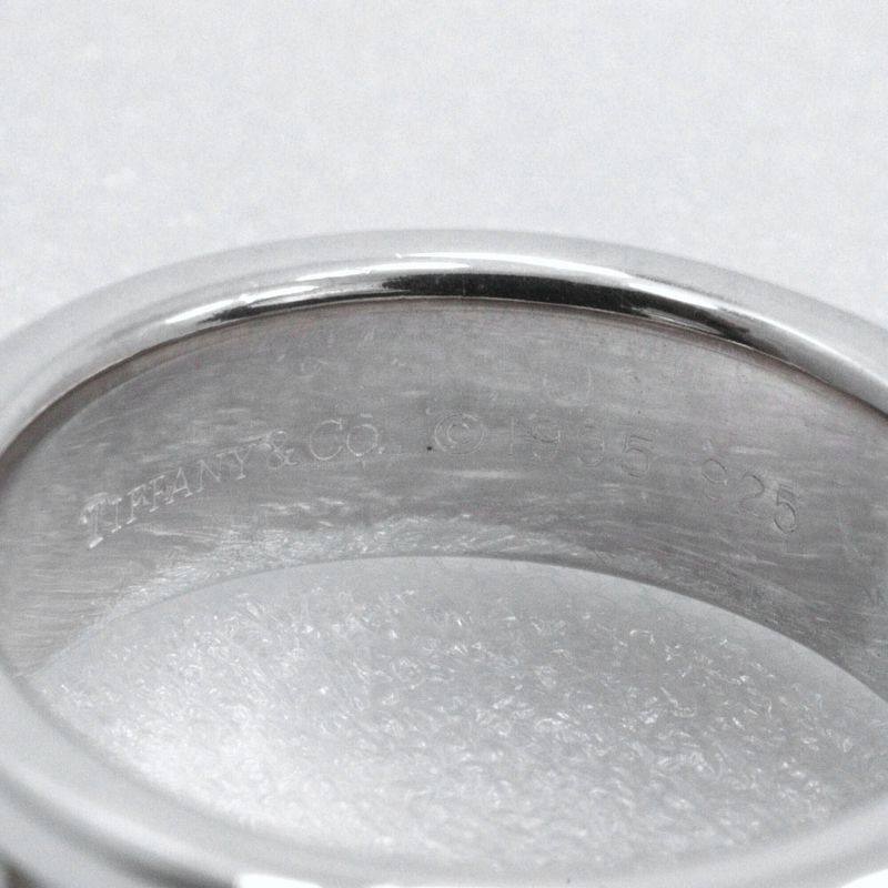 [tiffany & Co] Tiffany & Co Atlas Silver 925 Size 9.5 Ladies 6.0g Ring