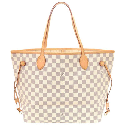 Louis Vuitton Neverfull MM Damier Azure N51107 Tote Bag LV 0562 Louis Vuitton