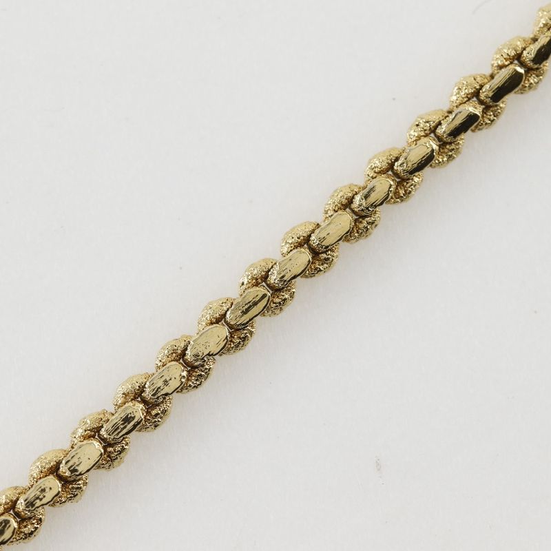 [dior] Christian Dior Vintage Gold Plated Ladies 4.7g Bracelet