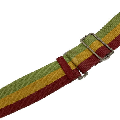 Dior/christian Dior Shoulder Bag Rasta Beige X Yellow X Multi Leather