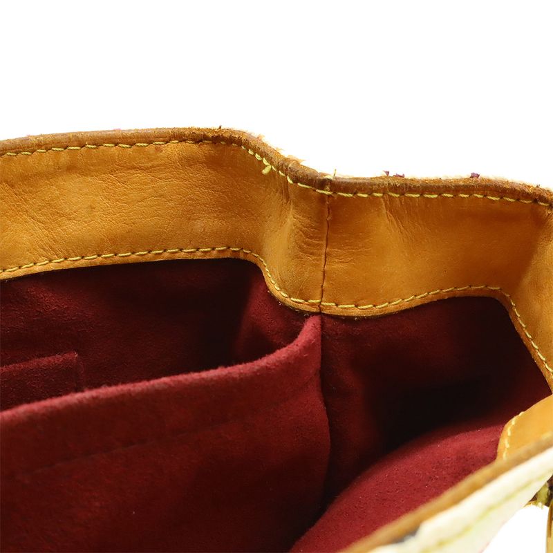 Louis Vuitton Monogram Multicolor Eau De La Handbag Tote Bag Chain Bron White