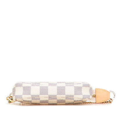 Louis Vuitton Damier Azure Mini Pochette Accessoire Accessory Pouch Handbag