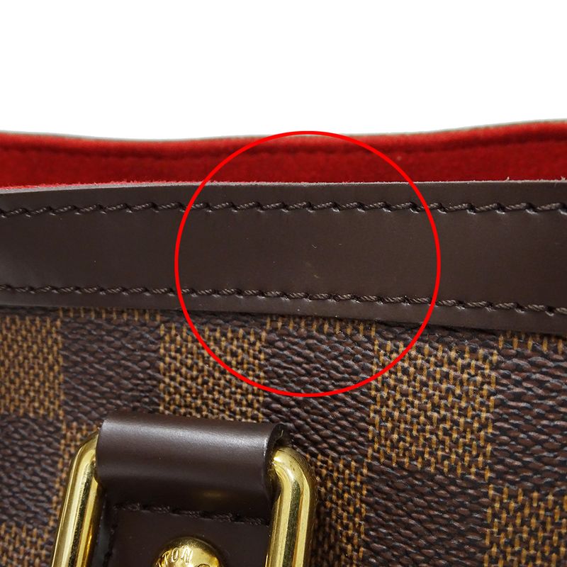 Louis Vuitton Bag Damier Women's Branded Tote Bag Hampstead PM N51205 Brown