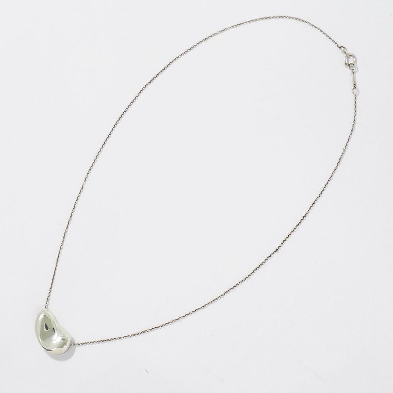 Authentic Tiffany & Co Tiffany & Co Bean 925 Necklace Pendant Silver Bean