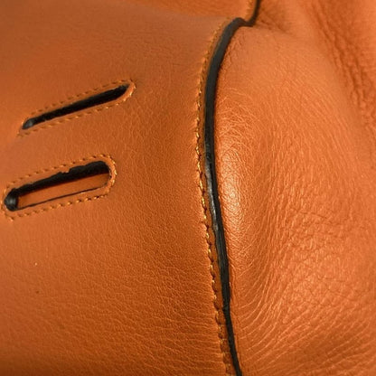 Loewe One Shoulder Bag Anton Backpack 30710l72 Orange Leather