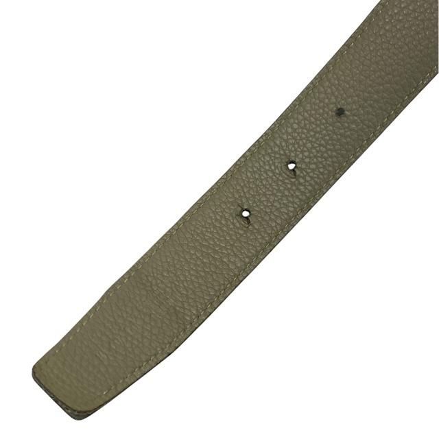 Hermes Belt Constance Accessory Small Item Reversible Leather Black [size 80]