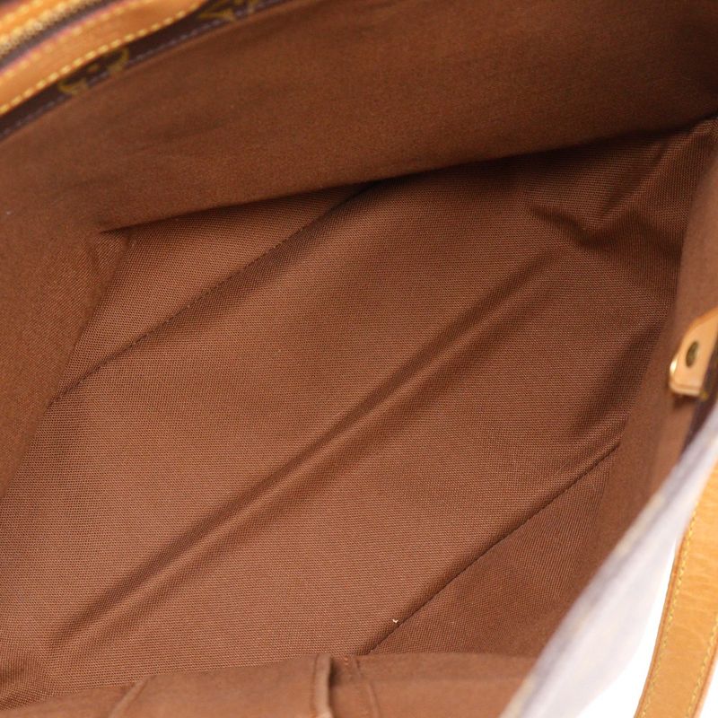 Louis Vuitton Sac Shopping M51108 Monogram Canvas Brown Mb0021 Ladies Tote Bag