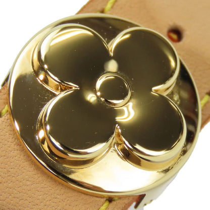 Louis Vuitton Bracelet Good Luck Bracelet M64448 Nubuck Leather Metal Beige