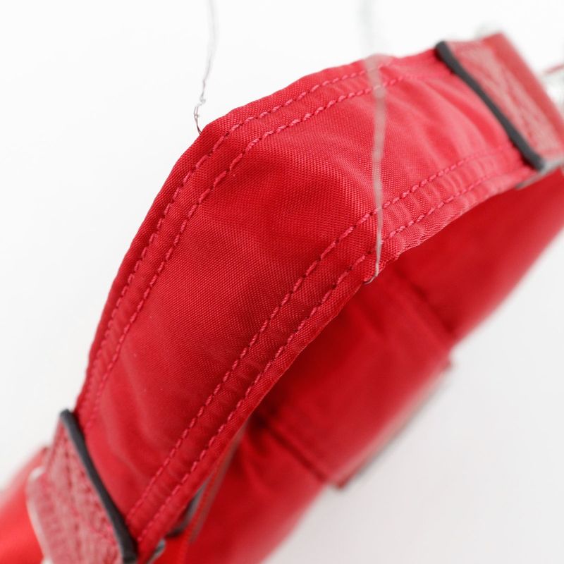 Fendi Mamma Bucket Porter Collaboration 2WAY Shoulder 7as138 Nylon Red Ladies