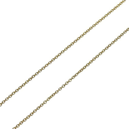 Tiffany & Co Jean Schlumberger Diamond Necklace 18K Yellow Gold Pt950 750