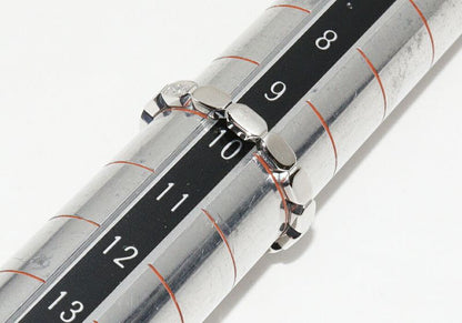 Chanel Pt950 Diamond 2P (approx 002ct) Première Promes Wedding Ring Width 25mm