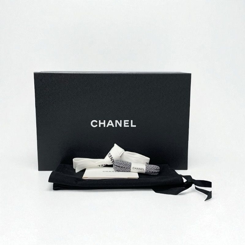 Chanel Sneakers Shoes Fabric Suede Multicolor Here Mark