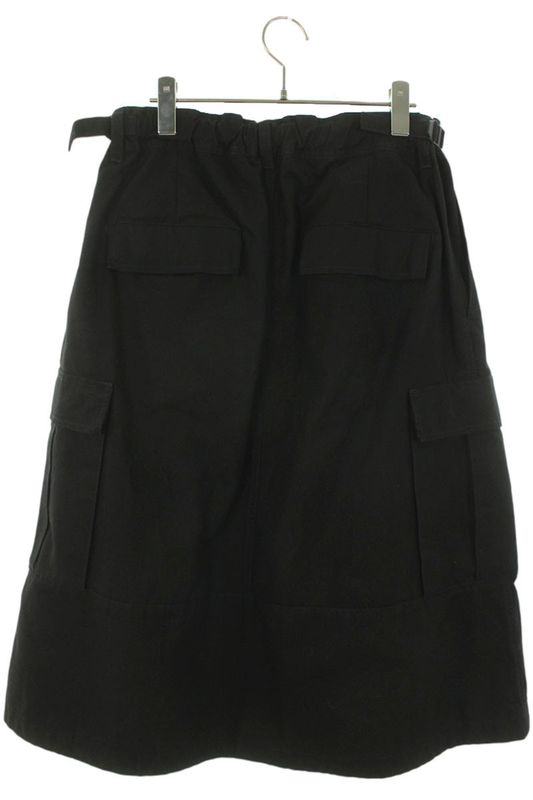 Balenciaga 680307 Tkp27 Ripstop Cargo Skirt Men's 38