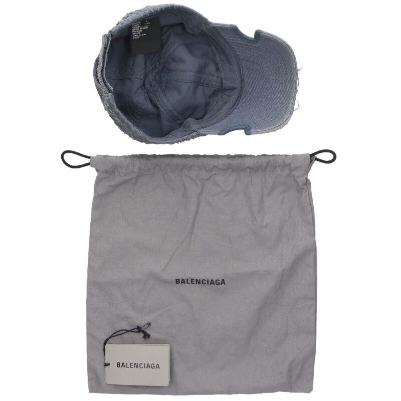 Balenciaga Vintage Processed Logo Hat Men's L