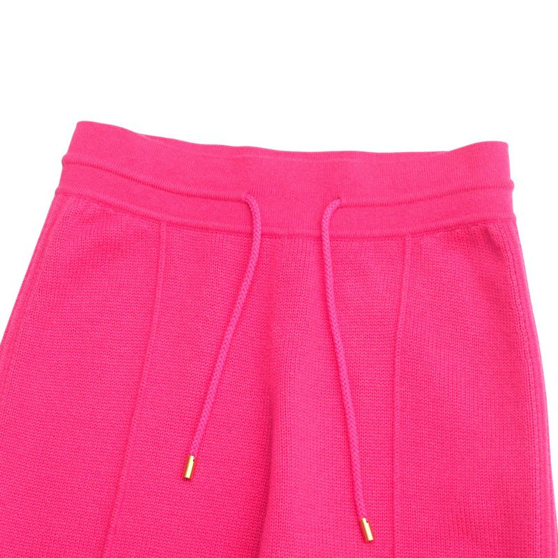 2022awLouis Vuitton Pants Size XS Cashmere X Cotton Knit Pants Zip Slit