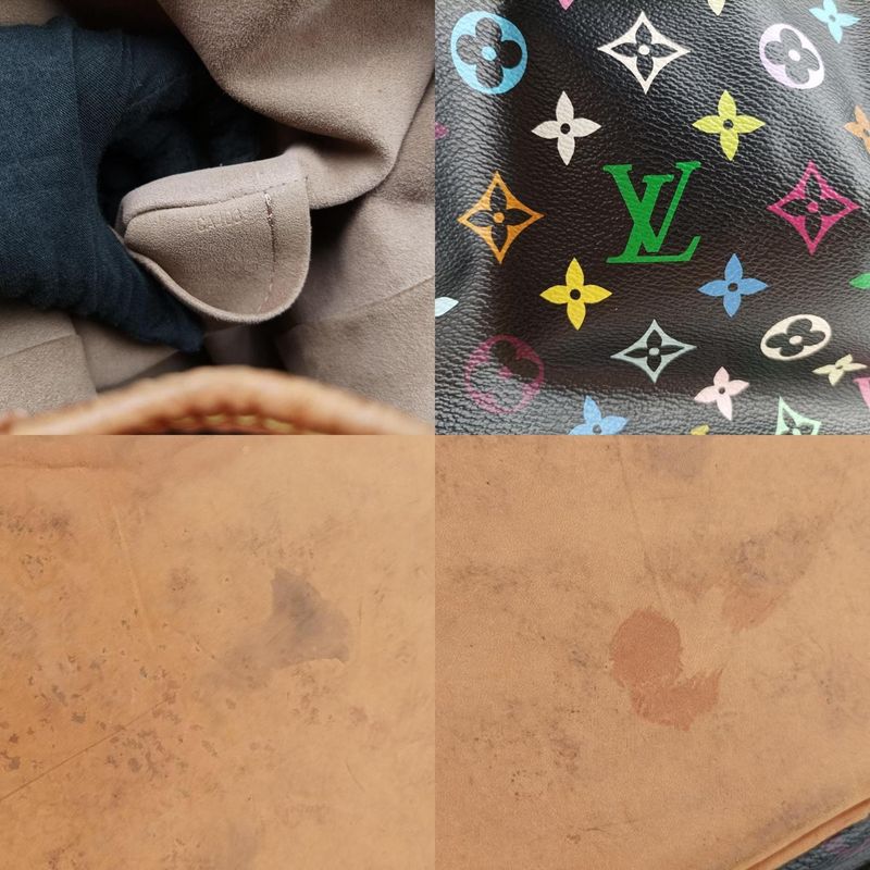 Louis Vuitton Petit Noe Noir Black Monogram Multicolor M42230ca4089