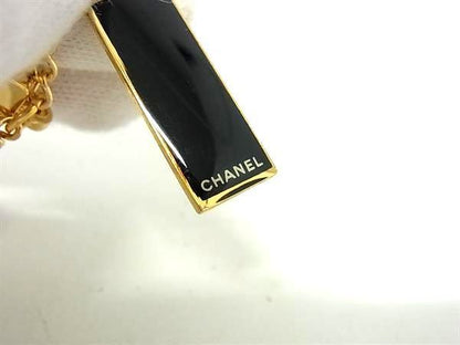 Chanel Logo Rouge Allure Key Holder Charm Women's Gold And Multicolor