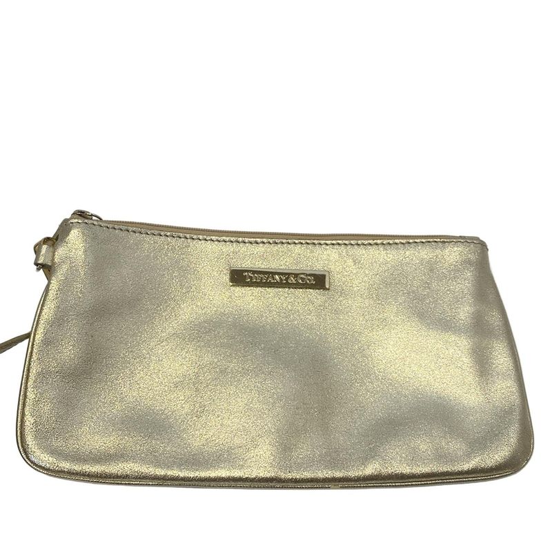 Tiffany & Co Tote Bag Gold Reversible Leather