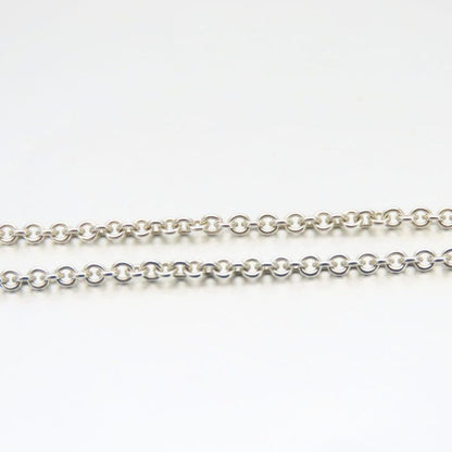 Tiffany & Co Necklace Signature Cross Silver 925 18K Yellow Gold Approx 8.0g