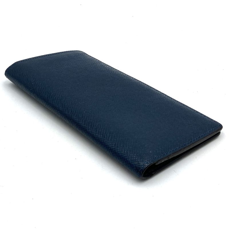 Louis Vuitton M61804 Portefeuille Alexandre Taiga Long Wallet Navy Leather
