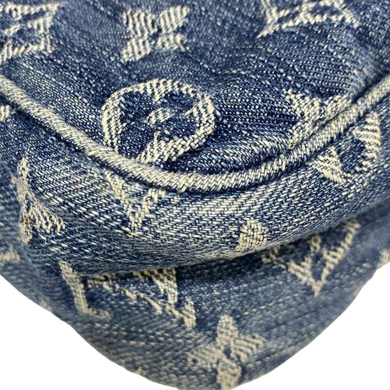 Louis Vuitton Shoulder Bag Monogram Denim Camera Bag M95348 Blue