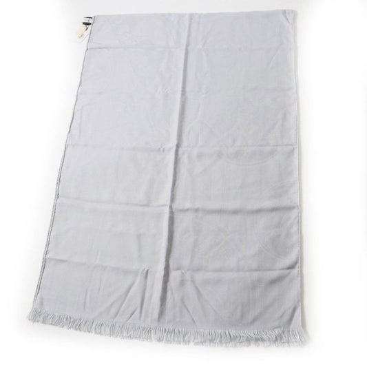 Hermes 2022 H262494s New Livris Cashmere Silk Stole/muffler Light Gray Made In