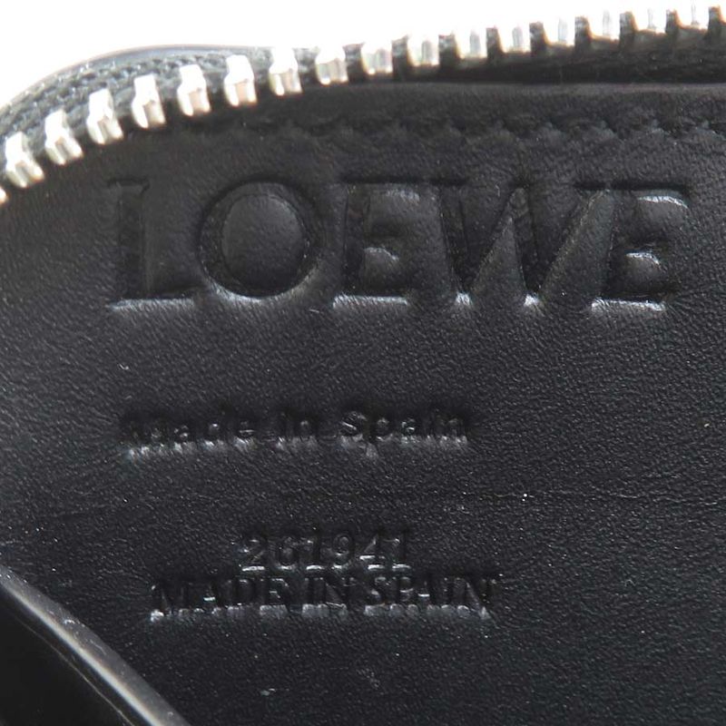 Loewe Round Zipper Long Wallet