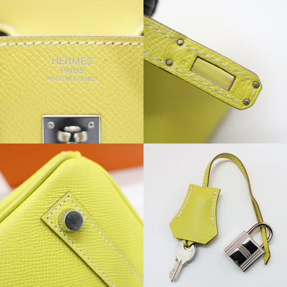 Hermes Birkin 25 Lime O Stamp Manufactured Around 2011 Candy Birkin