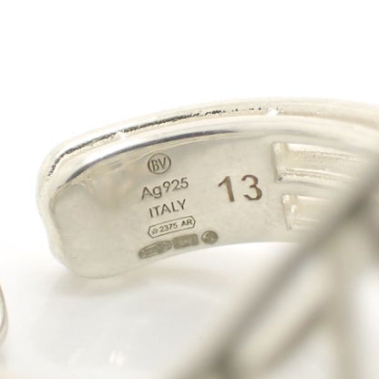 Bottega Veneta Silver Ring No 13 V5070 Outline