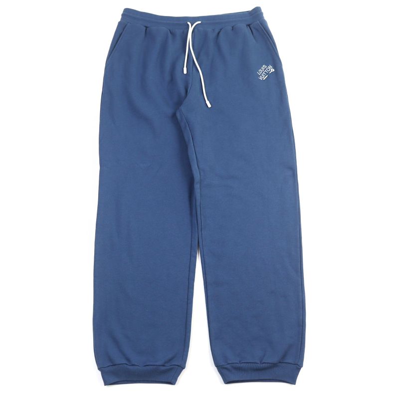 Louis Vuitton 23SS Hny57w Signature Pants With Embroidery 100% Cotton Logo