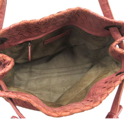 Bottega Veneta Intrecciato Small Garda Hand Tote Bag Lamb Leather Pink Ladies