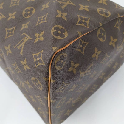 Louis Vuitton Speedy 35 Mini Boston Bag Monogram Brown M41524