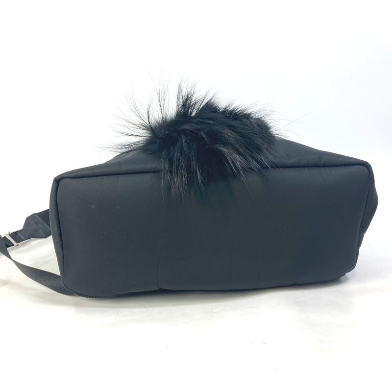 Fendi Backpack Sac Karl Lagerfeld 7vz016 Nylon Black