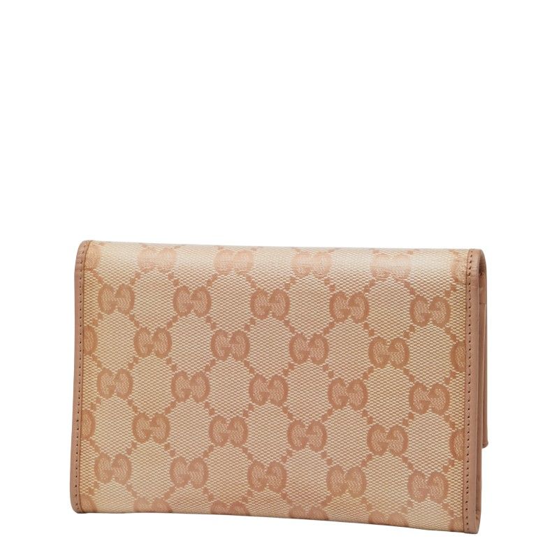 Gucci GG Crystal 190331 Pink PVC Leather Ladies Gucci