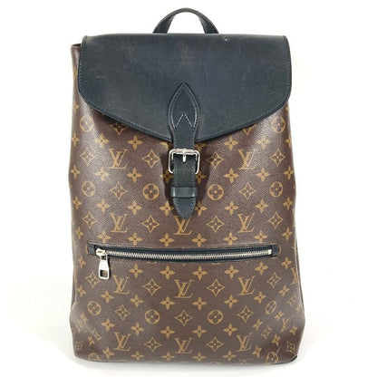 Louis Vuitton Backpack Sac Parc M40637 Monogram Macassar Canvas Brown