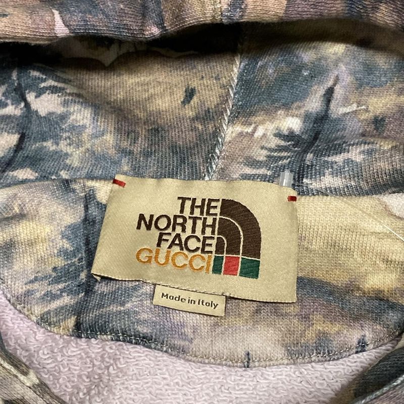 Gucci Hoodie Size XXS - 672474 Gray X Pink X Multi Long Sleeves / THE North