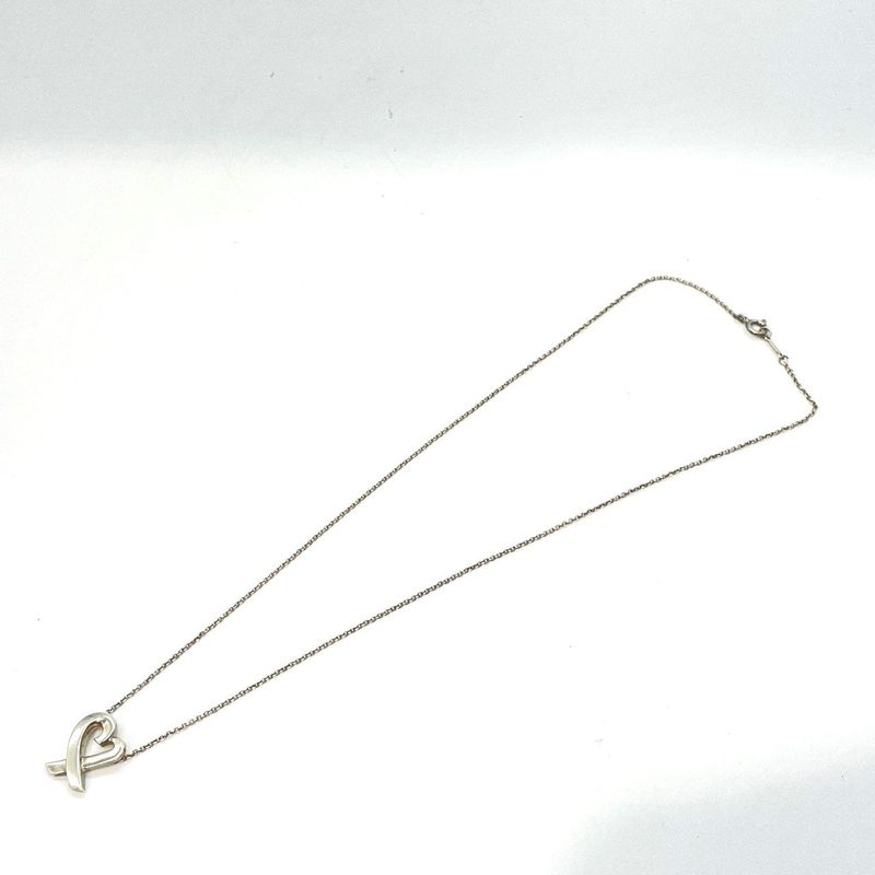 Tiffany & Co Tiffany & Co Paloma Picasso Loving Heart Necklace Sv925 Silver