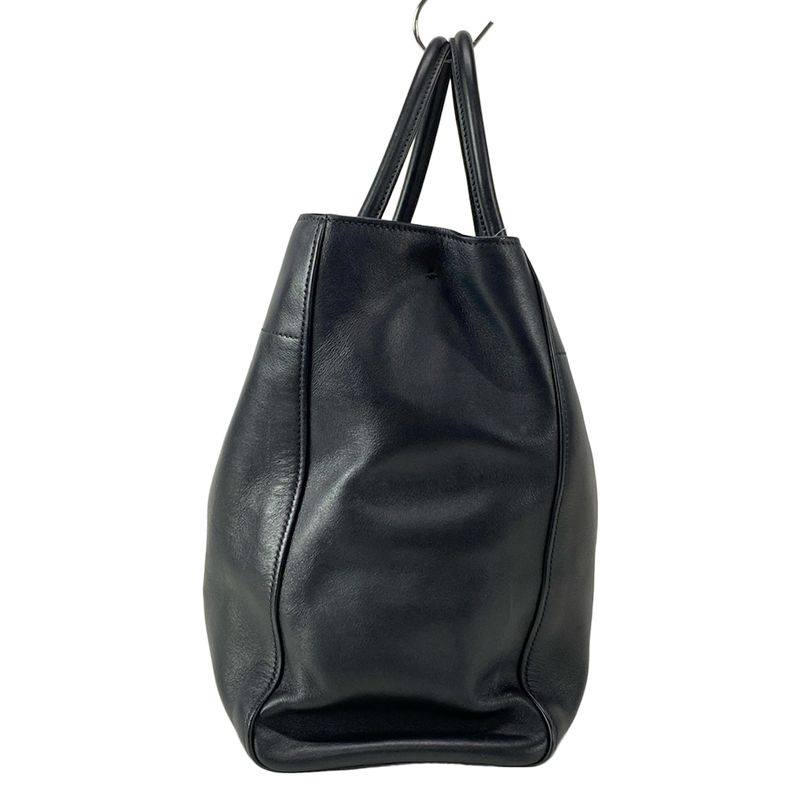 Prada Tote Bag - 1bg041 Black Leather