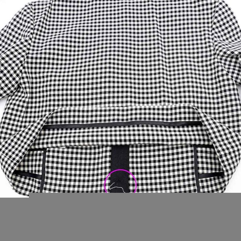 Gucci Tweed Jacket Size 40 White Navy Red 660820 Long Sleeve Women's