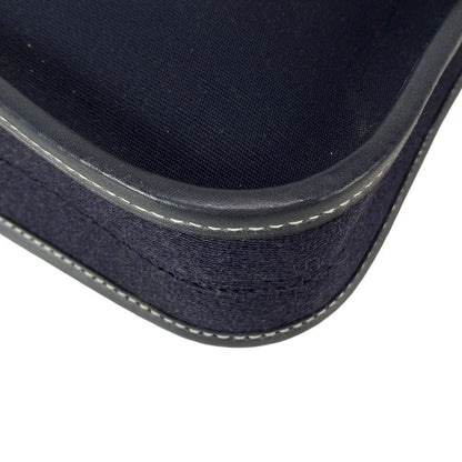 Hermes Buenaventura Mini Blue Indigo Silver Hardware Shoulder Bag