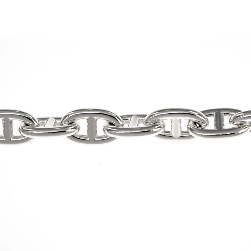 Hermes Chaine D'ancre MM 13 Frames Ag925 Silver - Bracelet Bangle