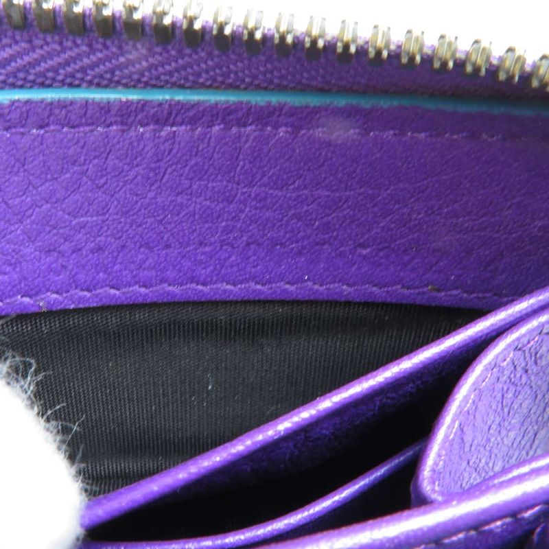 Balenciaga Round Zipper Long Wallet